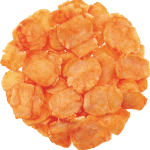 Low-Moisture Apple Rolled Flakes-Peach